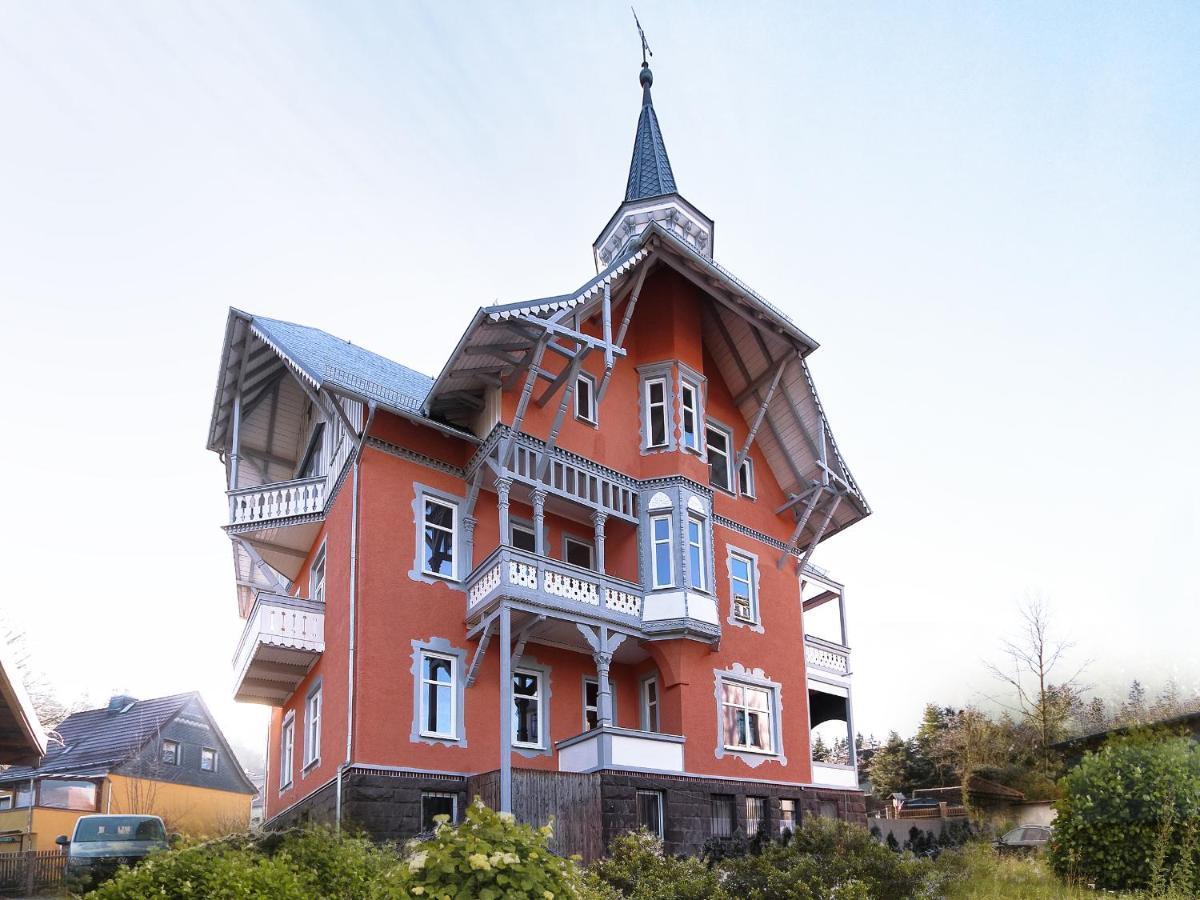 Moderne Ferienwohnung In Alter Villa Georgenthal  Exteriör bild