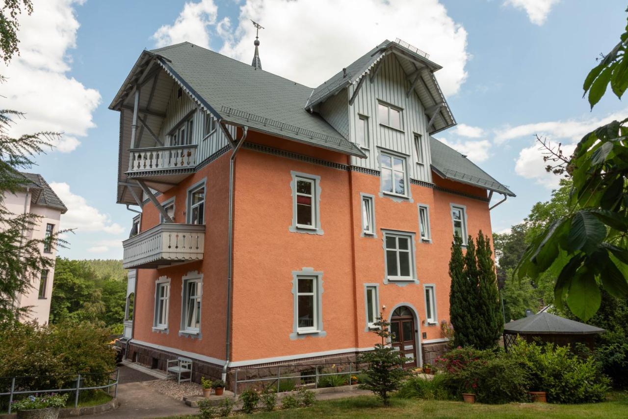 Moderne Ferienwohnung In Alter Villa Georgenthal  Exteriör bild
