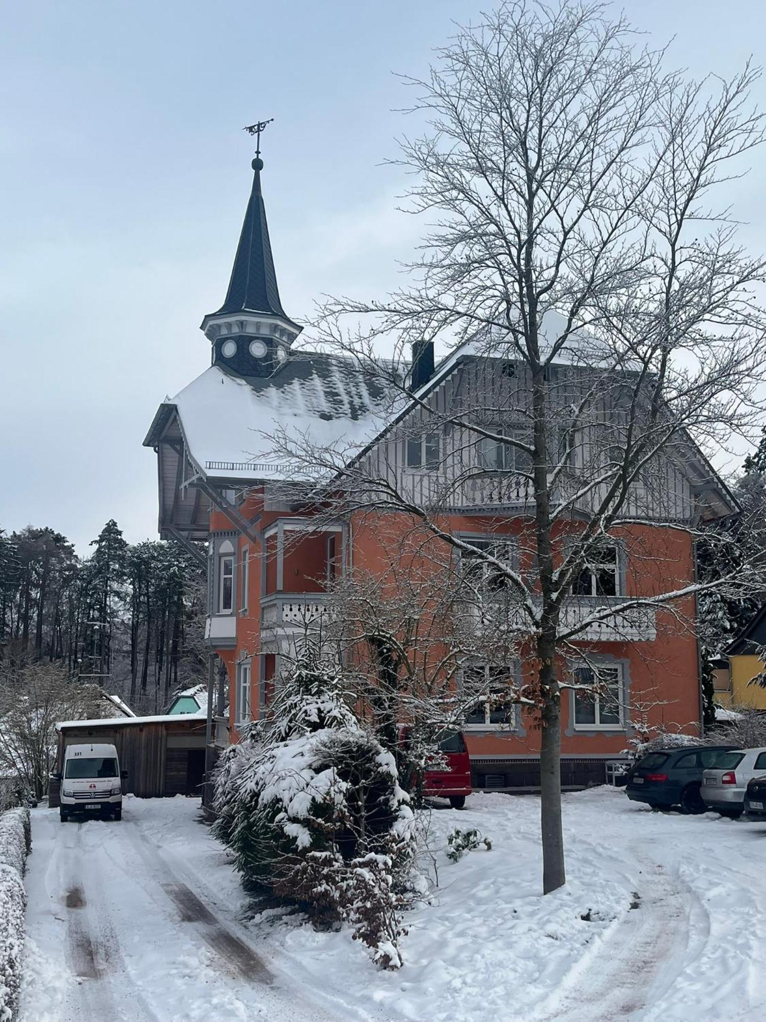 Moderne Ferienwohnung In Alter Villa Georgenthal  Exteriör bild