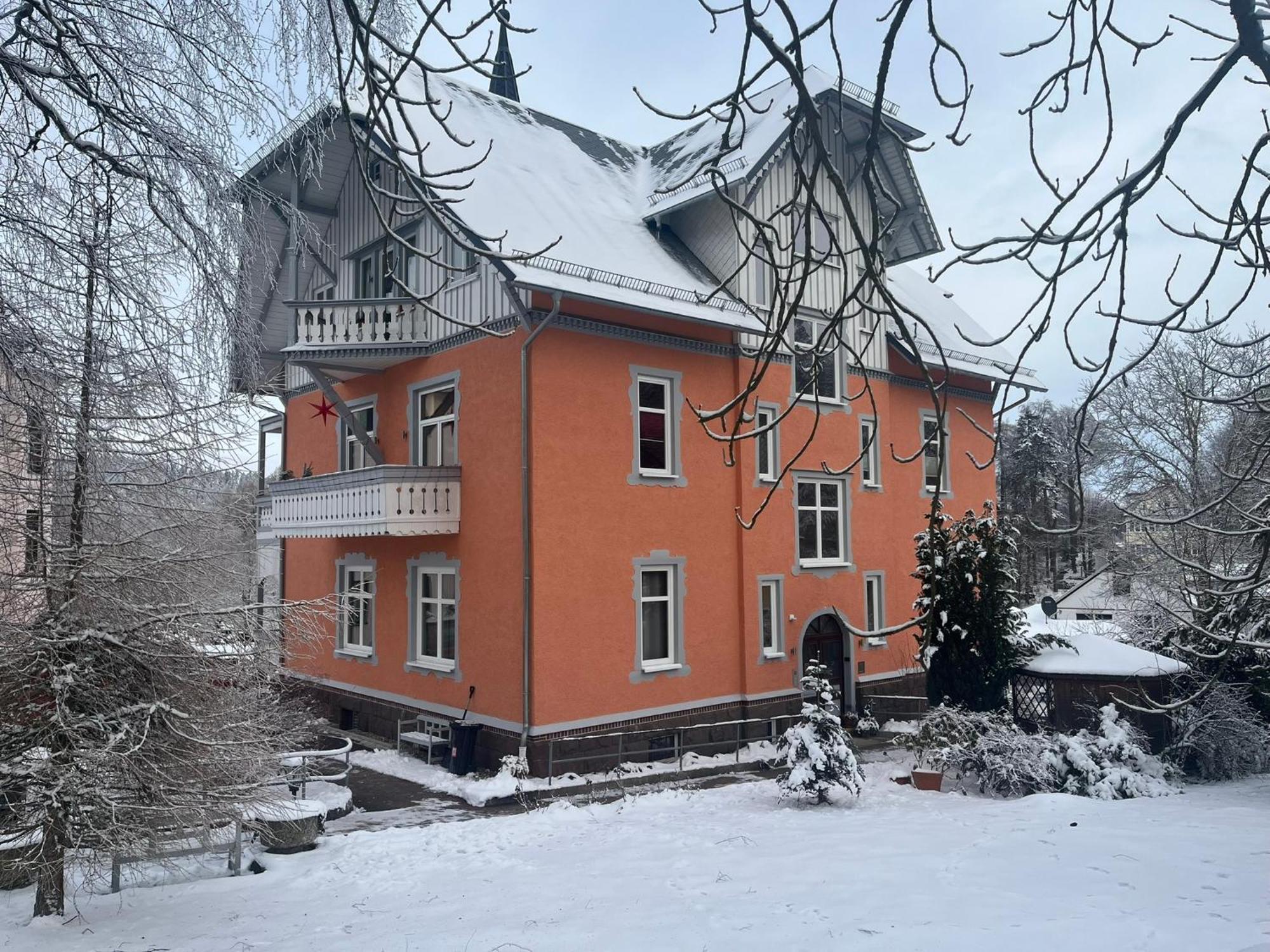 Moderne Ferienwohnung In Alter Villa Georgenthal  Exteriör bild