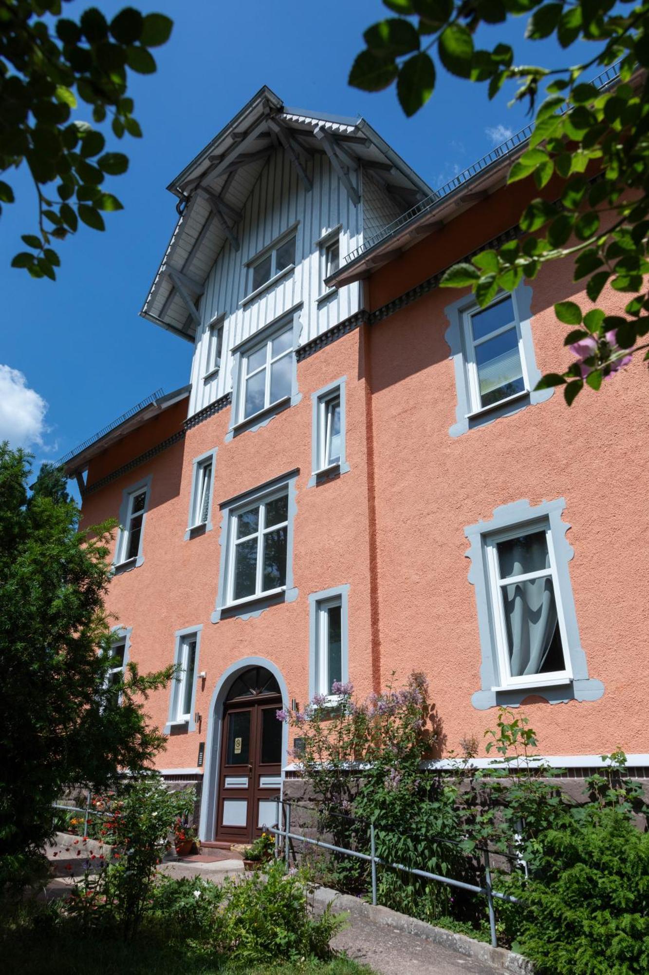 Moderne Ferienwohnung In Alter Villa Georgenthal  Exteriör bild