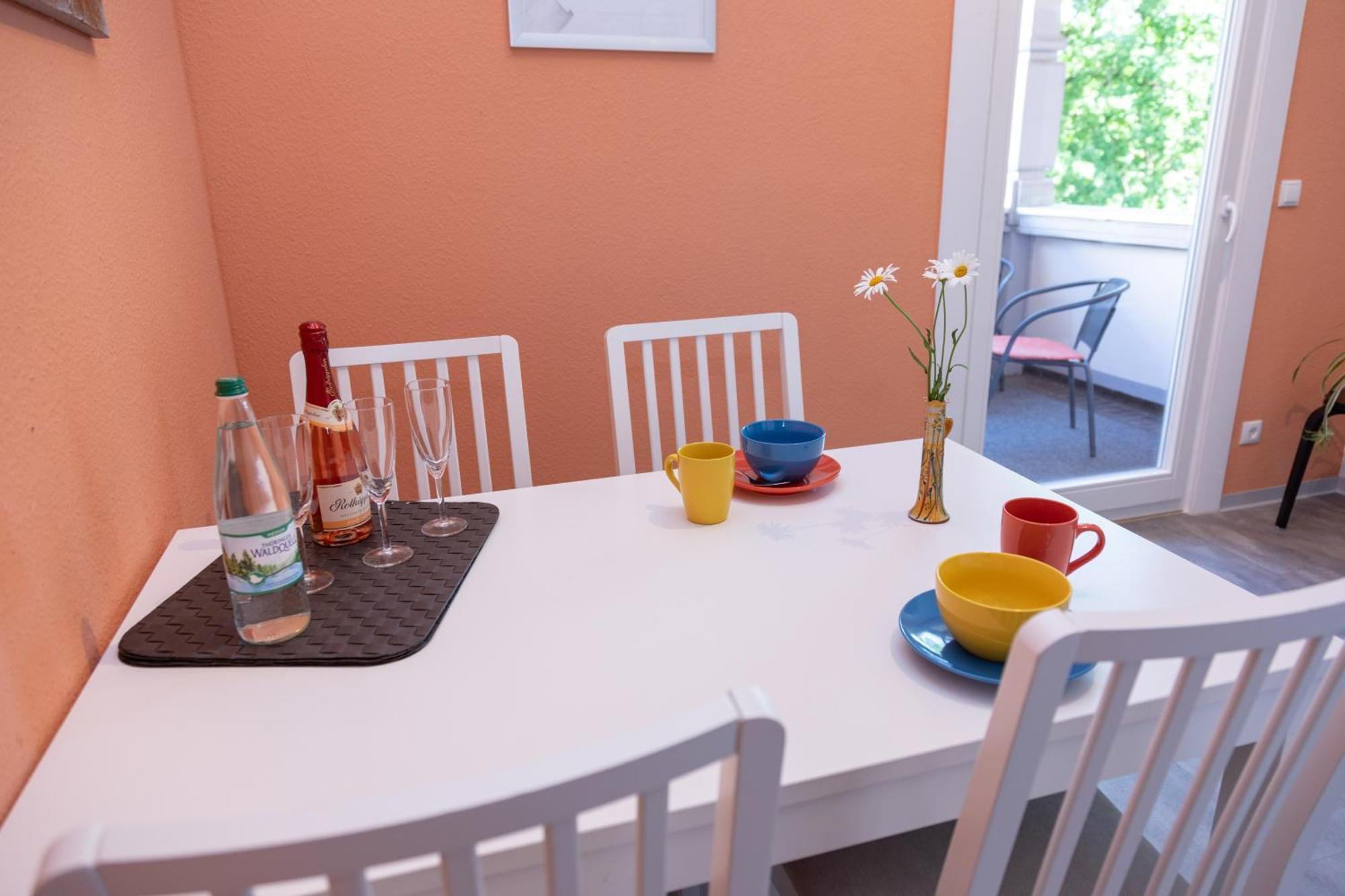 Moderne Ferienwohnung In Alter Villa Georgenthal  Exteriör bild